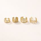 Maes-Jolie | Clip Earrings | Multi‑Color Set | Stylish Everyday Ear Clips