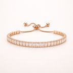 Maes-Jolie | Tennis Bracelet | Elegant Zirconia Stretch | Everyday Classic Gift