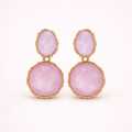 Maes-Jolie | Drop Earrings | Bohemian Geometric Oval | Vintage Elegant Earrings