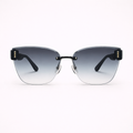 Maes-Jolie | Cat Eye Sunglasses | Rimless Minimalist Frame | Elegant Women Eyewear
