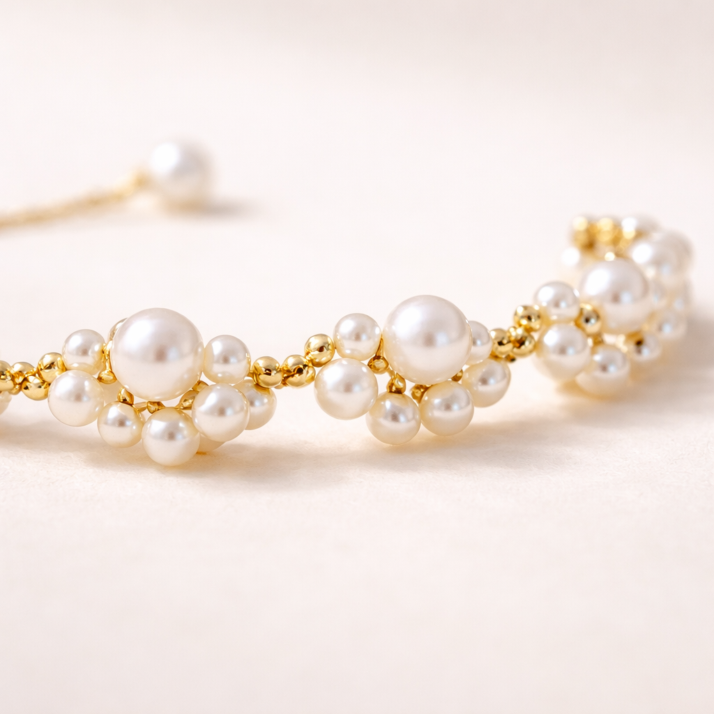 Maes-Jolie | Bracelet | Pearl Cat Paw | Versatile Fashion Accessory