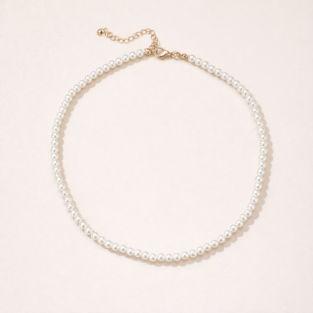 Maes-Jolie | Necklace | Single Pearl Bohemian | Elegant Women’s Accessory