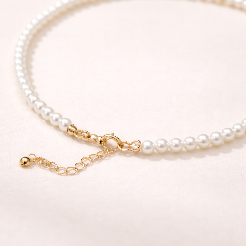 Maes-Jolie | Necklace | Single Pearl Bohemian | Elegant Women’s Accessory