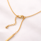 Maes‑Jolie | Necklace | Ethnic Bar Pendant | Festival Versatile Jewelry