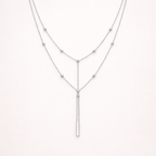 Maes‑Jolie | Anklet | Multi‑Layer Beaded Chain | Japanese Korean Inspired