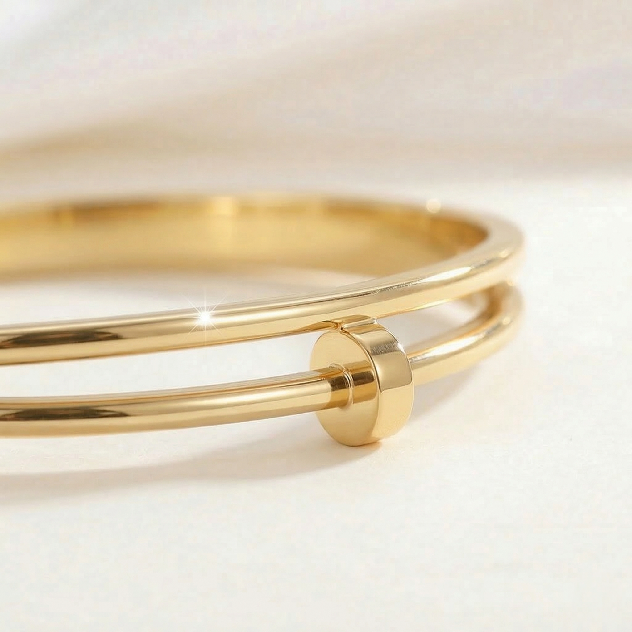 Maes-Jolie | Bangle Bracelet | Strass Nail Delicate | Luxury Women’s Bracelet