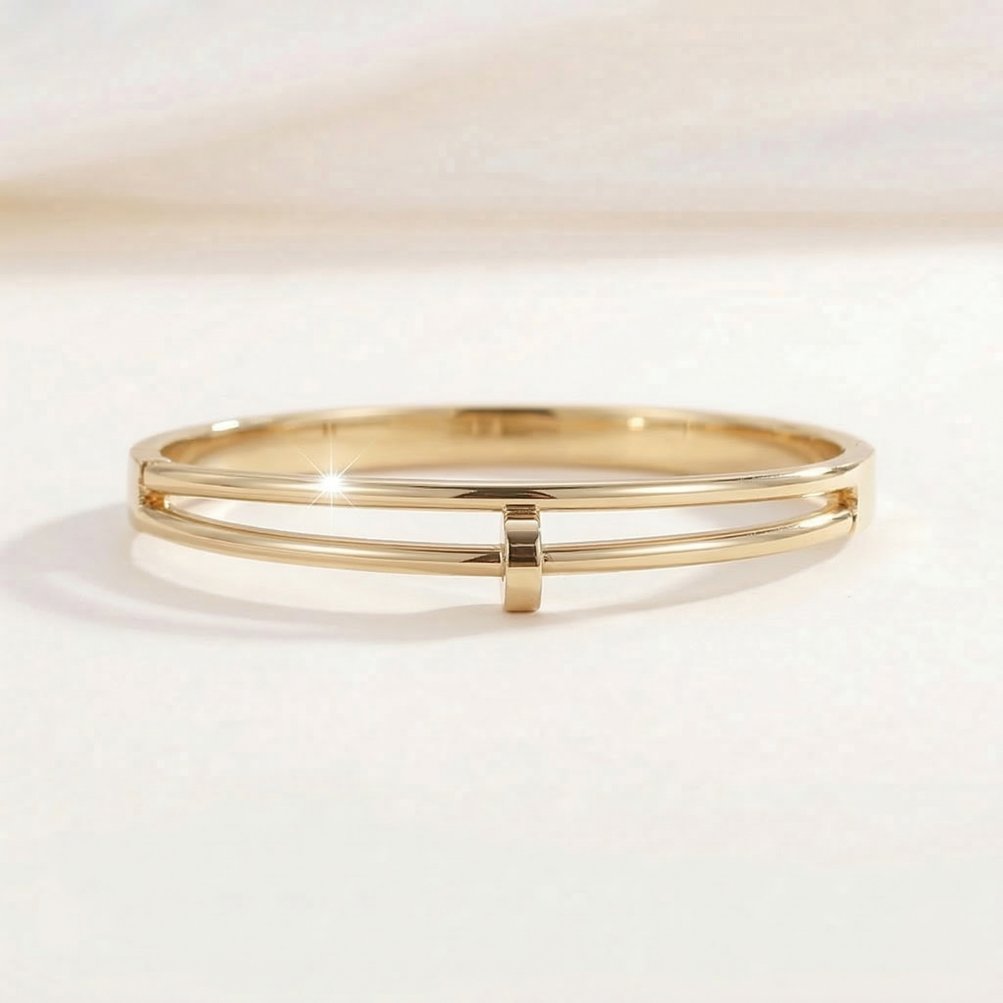 Maes-Jolie | Bangle Bracelet | Strass Nail Delicate | Luxury Women’s Bracelet